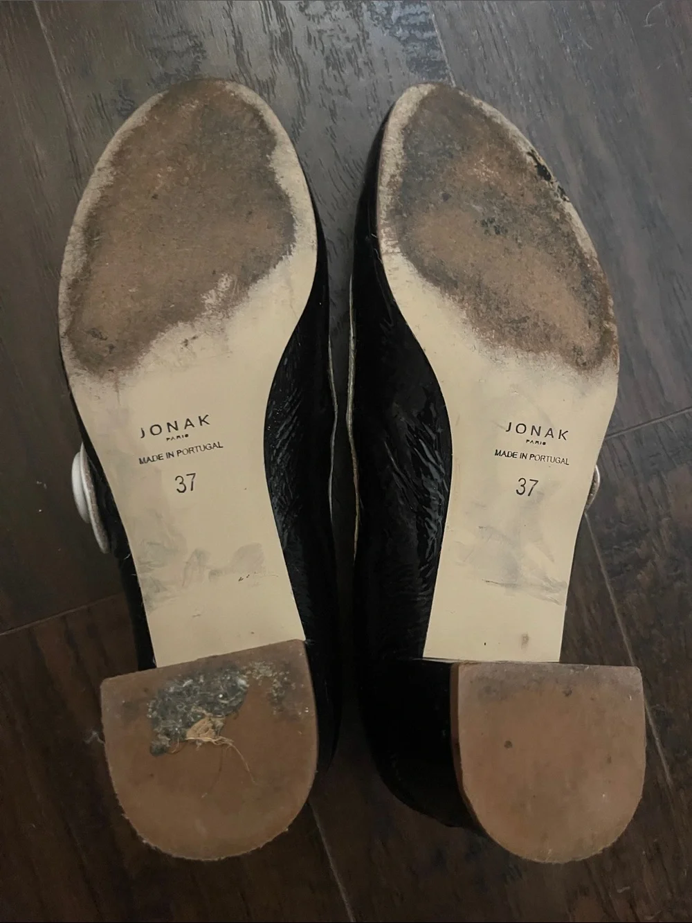 Jonak patent leather